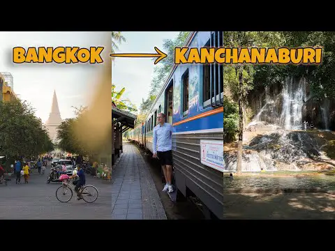 Mit der Todeseisenbahn nach Kanchanaburi 🚂 (Tagesausflug ab Bangkok zum Wasserfall) 🌊