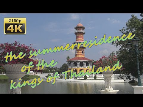 Bang Pa-in Palast in Ayutthaya - Thailand 4K Travel Channel
