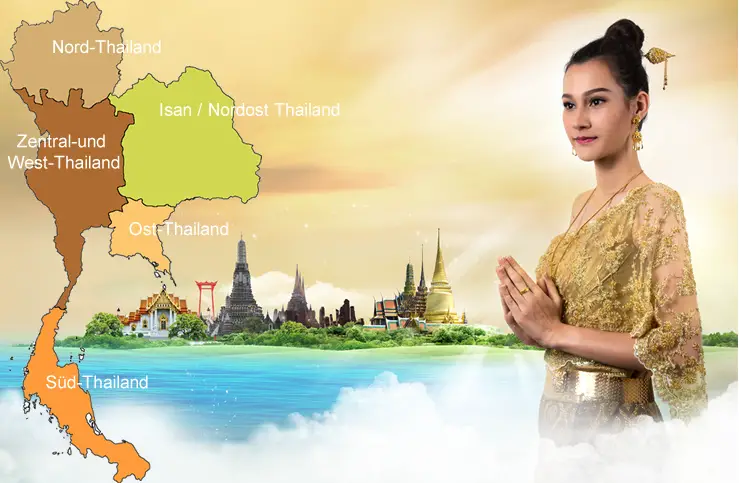 Thailand Regionen