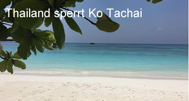 Thailand sperrt Ko Tachai