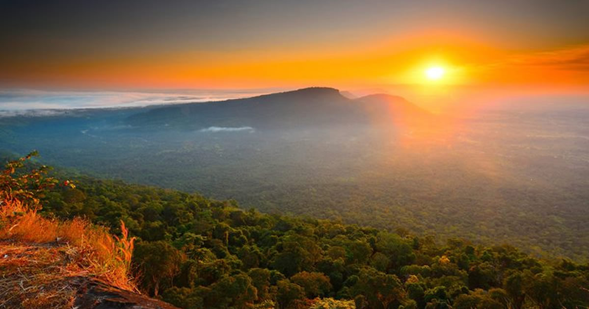 Der Pha Taem Nationalpark die Wiege des Isaan Reiseführer Thailand