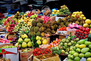 Frucht Markt Chanthaburi
