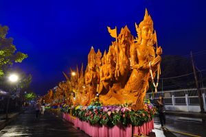 Kerzenfestival Thailand
