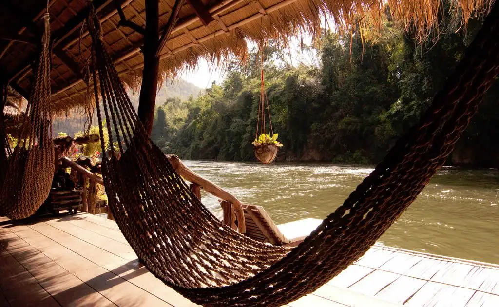 River Kwai Jungle Rafts Resort in Kanchanaburi