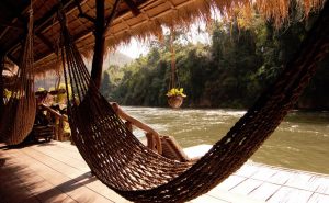 River Kwai Jungle Rafts Resort in Kanchanaburi