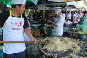 Fleischloses Fest in Thailand