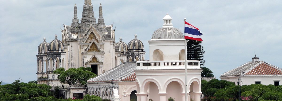 Der Khao Wang Berg und der königliche Phra Nakhon Khiri Palast