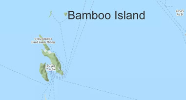 Karte Anreise Bamboo Island Thailand