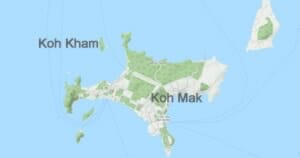 Karte Koh Kham