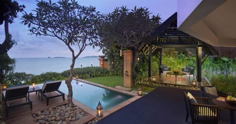 Anantara Bophut Resort - Blick aufs Meer