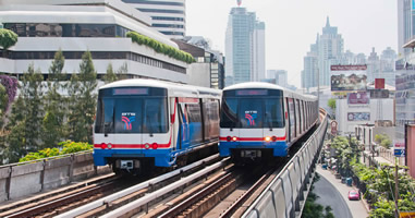 Der Bangkok Skytrain