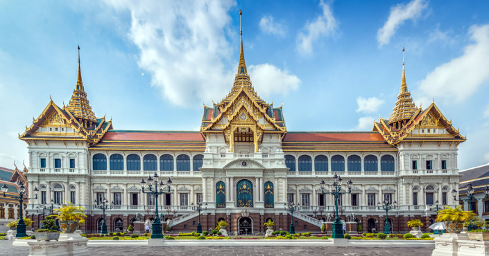 Der Große Palast und Wat Phra Kaeo Der Große Palast und Wat Phra Kaeo
