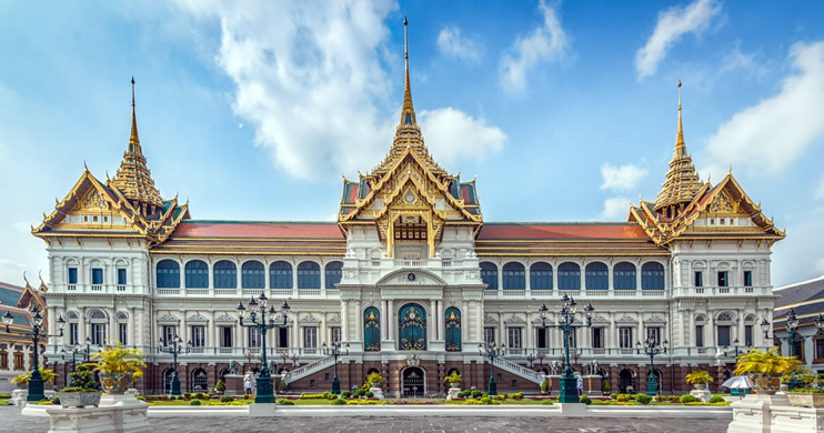 Grand Palace und Wat Phra Kaeo Bangkok Thailand