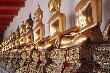 Halbtägige Tempel-Tour in kleiner Gruppe in Bangkok