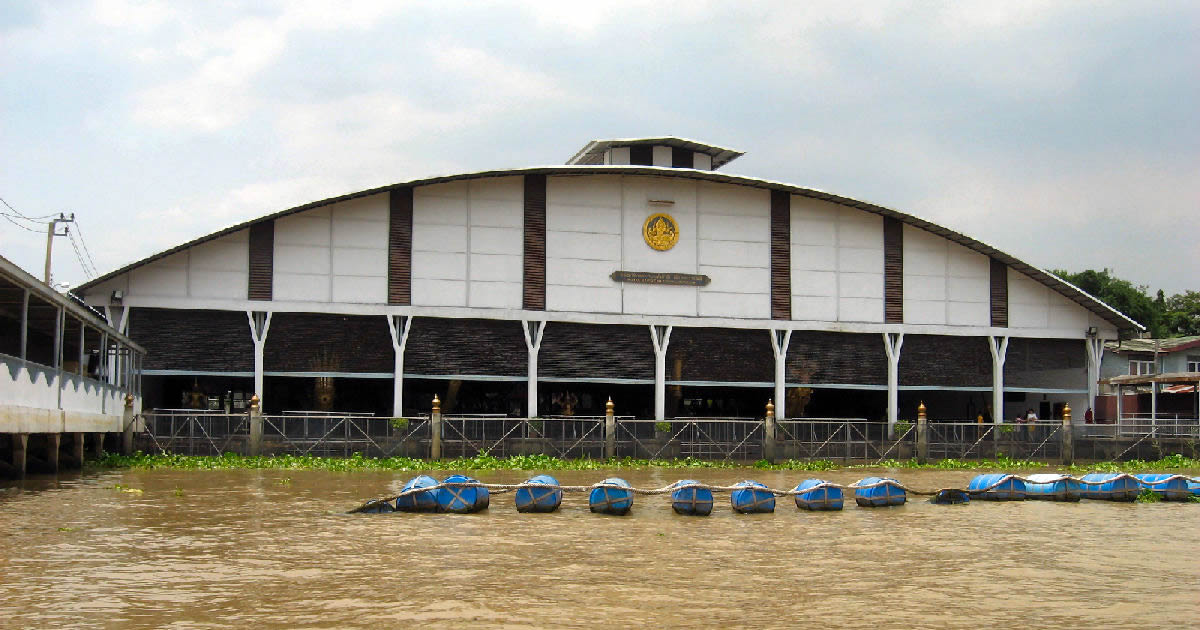 Das National Museum of Royal Barges – die königlichen Barkassen in Bangkok