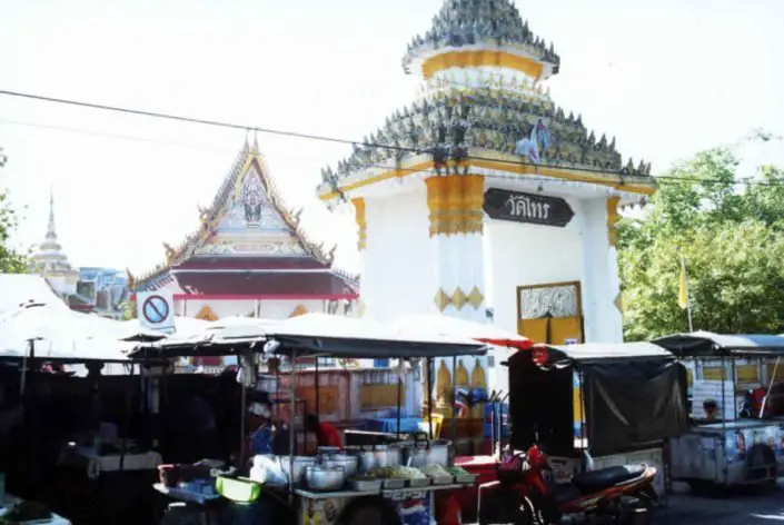 Surat Thani nightmarket at daytime