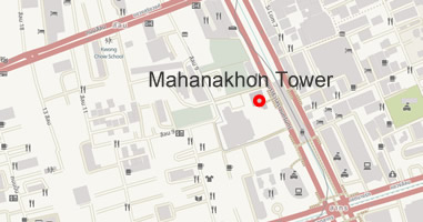 Anreise Karte Mahanakhon Tower