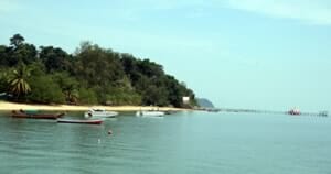 Koh Phayam Ankunft mit Speedboot