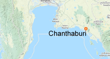 Anreise Karte Chanthaburi