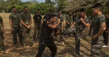 Muay Thai Ausbildung bei den Thai Royal Marines