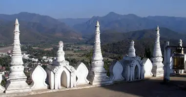 Aussicht vom Tempel