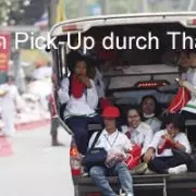 Mit dem Pick-up durch Thailand reisen