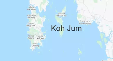 Karte Thailand Koh Jum